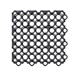 Grilaj plastic pentru parcari auto negru 49.2x49.2x3.9 cm gardenplast 