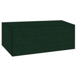 Husa protectie banca gradina polietilena verde 160x75x77 cm