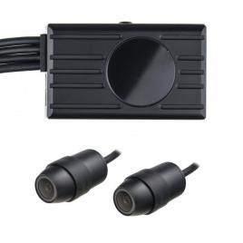 Sistem dual de camere Full HD D2P-WiFi pentru masina sau motocicleta - 2 camere, monitor LCD