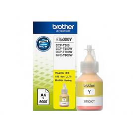 Flacon cerneala brother original bt5000y galben 5000 pagini