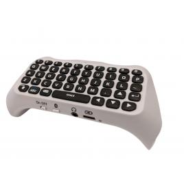 Mini Tastatura Gaming Adaptare Controller PS5, Wireless Bluetooth 3.0, Full Qwerty, Acumulator 500 mAH, 17x7x3.6cm, Gray