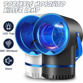 5W USB Electric Mosquito Killer insectelor Trap Lampa Bug Zapper Pest cu LED-uri de lumina de noapte DC5V