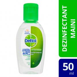 Gel Dezinfectant Dettol pentru mâini, 50 ml