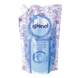 Rezervă săpun lichid antibacterian Igienol Fresh, 500 ml