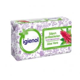 Săpun antibacterian, Igienol, Aloe Vera, 90 gr.