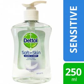 Săpun lichid antibacterian Dettol Sensitive, 250 ml