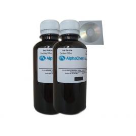 Set Flacon Cerneala AlphaChem Compatibil HP10 2x200ml C4840A Negru 2buc Cdr Maxell cu plic