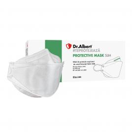 Set 10x Mască de protecție respiratorie FFP2 N95 Dr.Albert Slim Standard: EN 149:2001+A1:2009