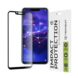 Folie sticla full glue 111d pentru huawei mate 20 lite, negru