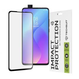 Folie sticla full glue 111d pentru xiaomi mi 9t   mi 9t pro, negru