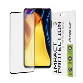 Folie sticla full glue 111d pentru xiaomi poco m3 pro, negru