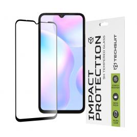 Folie sticla full glue 111d pentru xiaomi redmi 9a, negru