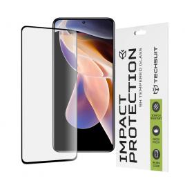 Folie sticla full glue 111d pentru xiaomi redmi note 11 pro, negru