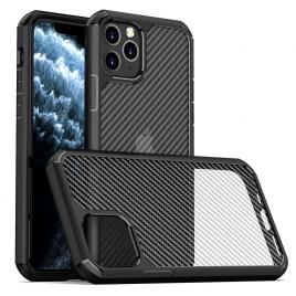 Husa iphone 11 pro, techsuit carbonfuse, negru
