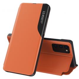 Husa tip carte samsung galaxy note 20 ultra, efold book view, orange