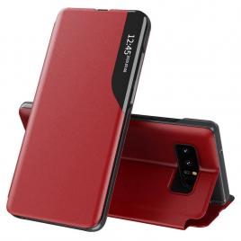 Husa tip carte samsung galaxy note 8, efold book view, red