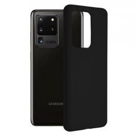 Husa samsung galaxy s20 ultra, soft edge silicone, negru