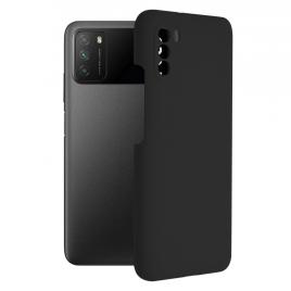 Husa xiaomi poco m3, soft edge silicone, negru