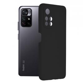 Husa xiaomi poco m4 pro 5g, soft edge silicone, negru