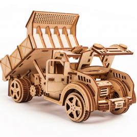Puzzle 3d din lemn camion american
