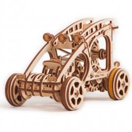 Puzzle 3d din lemn masina buggy