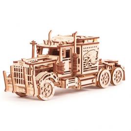 Puzzle 3d mecanic din lemn tir big rig