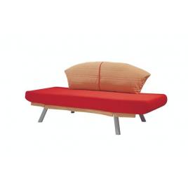 Canapea cu brate extensibile Dumi rosie 177*87*81 cm