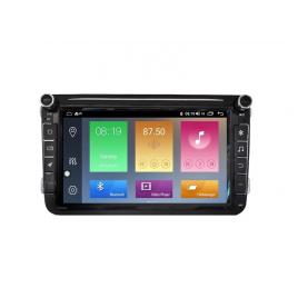 Navigatie Gps 8 inch Seat Leon Altea Toledo Alhambra , Android , 2GB RAM + 16 GB ROM , Internet , 4G , Aplicatii , Waze , Wi Fi , Usb , Bluetooth , Mirrorlink