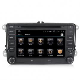 Navigatie Gps Android Skoda Octavia 2 ( 2005-2013 ) , 2GB RAM + 16GB ROM , Internet , 4G , Aplicatii , Waze , Wi Fi , Usb , Bluetooth , Mirrorlink