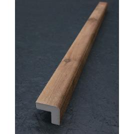 Coltar exterior din polistiren cu rasina model de lemn  lungime 1.2 m