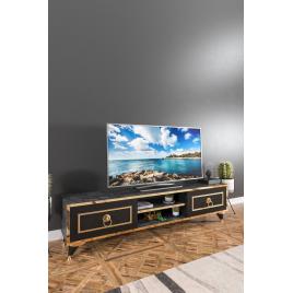Comoda TV Lotus 150x44x30 cm negru
