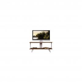 Comoda TV culoare  maro-Alb  90x45x30 cm
