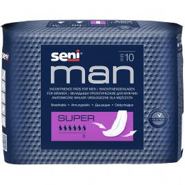 Absorbante pentru incontinenta Seni Man Super, 10 buc
