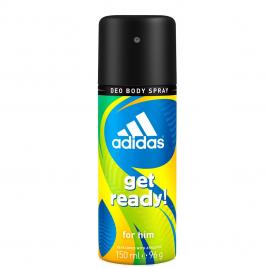 Deodorant spray adidas Get Ready!, Barbati, 150 ml