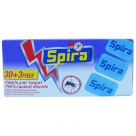 Pastile anti tantari Spira pentru aparat electric 30+3