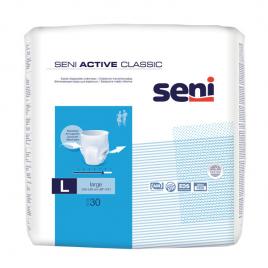 Scutece pentru adulti tip chilot Seni Active Classic, L, 30 buc