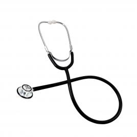 Stetoscop cu capsula dubla trad - Y, 62 cm, din aluminiu, negru