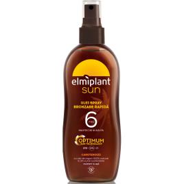 Ulei autobronzant cu protectie solara Elmiplant Sun SPF 6, 150 ml