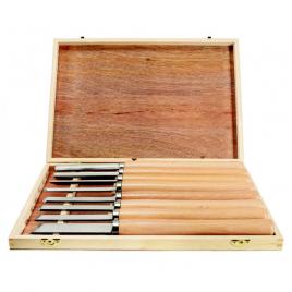 Set de dalti pentru lemn scheppach sch7902301601, 12-25 mm, 8 piese