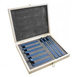 Set de cutite pentru strunjire metal de diferite forme guede gude40322, 9 piese