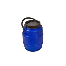 Bidon 12 litri, cu toarta si capac prin infiletare, sterk, plastic albastru sau alb