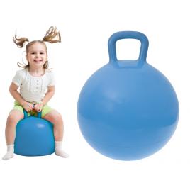 Minge gonflabila fitness pentru copii fitball, 45 cm, 80 kg, albastru