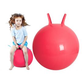 Minge gonflabila fitness pentru copii fitball, 65 cm, 90 kg, portocaliu