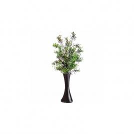 Planta decorativa artificiala, vaza cu flori, 60 cm, gln 417h