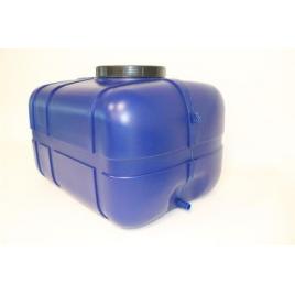 Rezervor pentru depozitare din plastic, cu robinet, 160litri, 80x52x49 cm, sterk