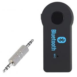 Mini adaptor bluetooth, receptor audio BT mufa jack 3.5mm stereo, hands free auto, Alsaruz
