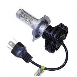Set 2 becuri auto LED, H4 X3 - 6000LM, 6000K 9-32Vsiset LED-uri  pozitii W5WT10 57smd