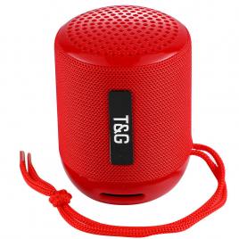 Boxa Portabila Wireless-Bluetooth - TG-129, Play 1-3 ore, TF Card, Aux-in, FM Rosu