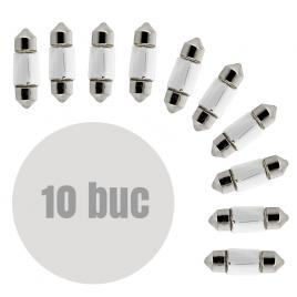 CARGUARD - Bec auto SV8.5- 11x31mm 12V 5W -  set de 10