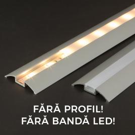 Ecran opal pt. profil LED, 2m